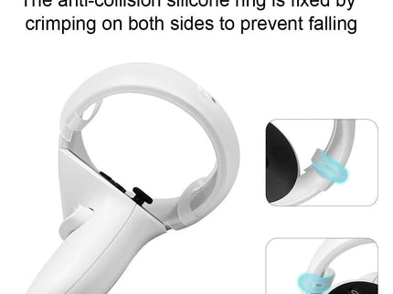 Silicone Grip Rings For Meta Quest 2 - Anti Collision-1915196942955188227