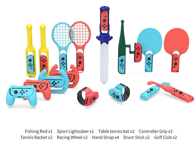 Ultimate 18-In-1 Sports Set For Nintendo Switch-1922443445092356097