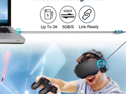 Aluminum Vr Link For Oculus Quest 2 - 5M-1915198273803653125