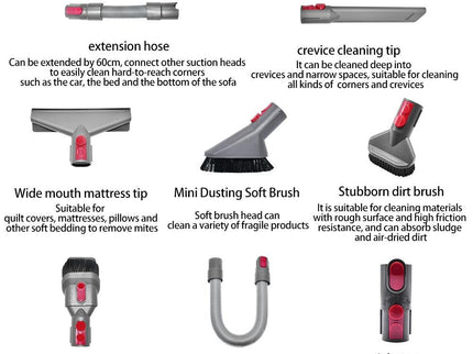 Vacuum Cleaner Accessories For Dyson - Mattress Crevice Stain Brush-1915197638450483203