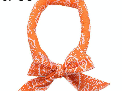 3-Piece Cooling Bandana Scarf Set - Yellow Leaves-1915197637544513542