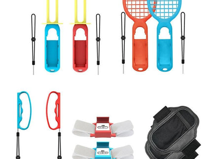 Versatile Grip And Strap Set For Nintendo Switch - 10 In 1-1915196915885150214