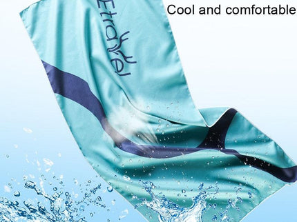 Large Double-Sided Fleece Bath Towel - Quick-Drying Black-1915197433684561924