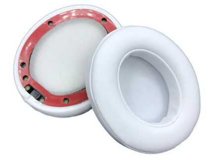 2-Pack Soft Leather Headphone Covers For Beats Studio 2 / 3 - White-1915198130593337350