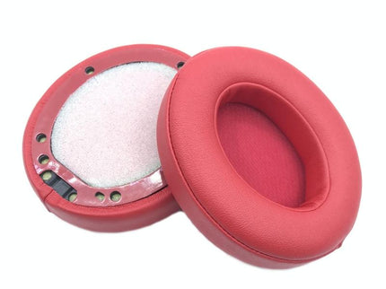 2-Pack Soft Leather Headphone Covers For Beats Studio 2 / 3 - Red-1915197819174653958