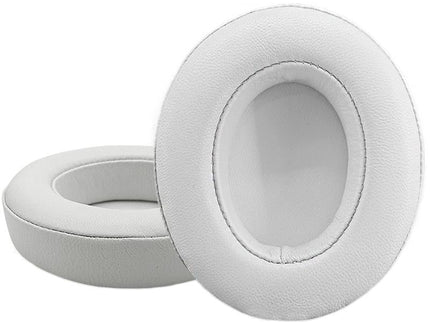 Breathable Leather Headphone Covers - 2 Pack For Beats Studio 2 / 3 - White Sheepskin-1915197032797179910