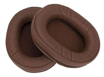 2-Pack Headset Earmuffs For Sony Mdr-7506 / V6 / 900St - Brown Stitching-1915197811440357381