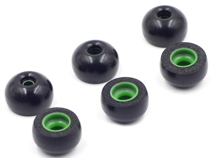 6-Pack Memory Foam Earplugs For Tws Headsets - Medium-1915198102734770182