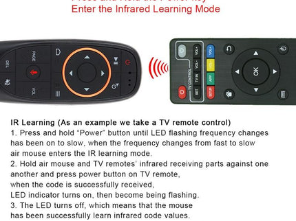 Smart Learning Voice Remote Control - G10 No Gyroscope-1915198337234112516