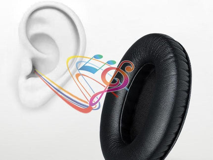 2-Pack Breathable Foam Headphone Earmuffs For Sennheiser Hd200 Pro-1915198276878077955