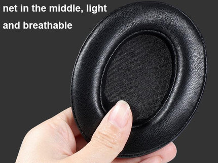 Breathable Foam Headphone Earmuffs For Sennheiser Momentum 3 - Black 2 Pcs-1915198285900025859