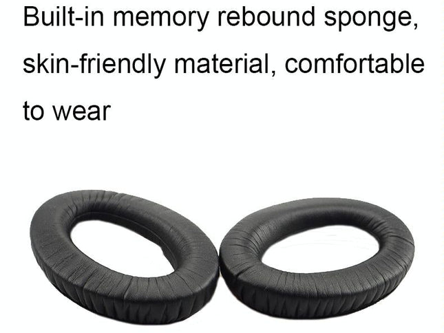 Sennheiser Pxc450 / Pxc350 / Pc350 Headset Earmuffs - 2 Pack Wrinkled Leather-1915197622596014082