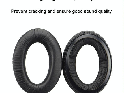 Sennheiser Pxc450 / Pxc350 / Pc350 Headset Earmuffs - 2 Pack Wrinkled Leather-1915197622596014083