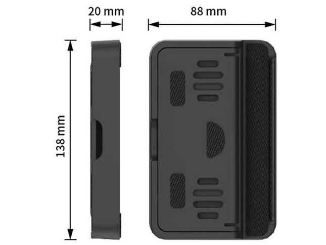 Adjustable Folding Stand + Trackpad Sticker Set For Steam Deck-1915197747150065666