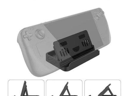 Adjustable Folding Stand + Trackpad Sticker Set For Steam Deck-1915197747150065669