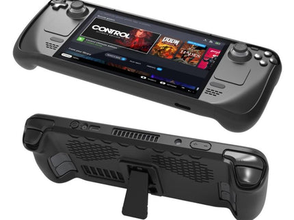 Tpu Case + Touchpad Sticker For Steam Deck Handheld - Compact Protection-1915197507944714240