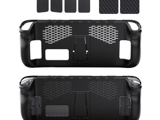 Tpu Case + Touchpad Sticker For Steam Deck Handheld - Compact Protection-1915197507944714241
