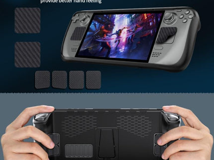 Tpu Case + Touchpad Sticker For Steam Deck Handheld - Compact Protection-1915197507944714245