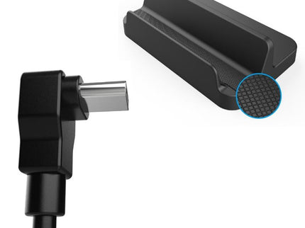 Steam Deck Console Holder + Charging Cable Set 2 Pcs-1915196920578576385