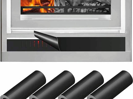 2-Pack Magnetic Fireplace Draft Stopper - 91.44 X 15.24Cm - Block Cold Air-1915197693437808641