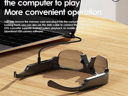 Wireless Anti-Blue Light Smart Glasses For Cycling And Sports-1915196826882019330