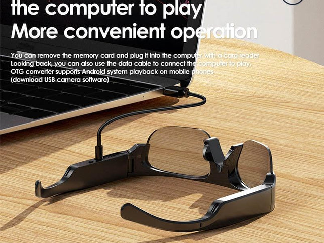 Wireless Anti-Blue Light Smart Glasses For Cycling And Sports-1915196826882019330