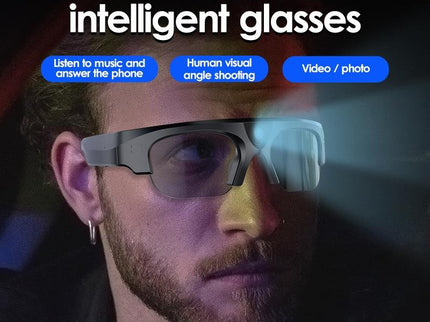 Wireless Anti-Blue Light Smart Glasses For Cycling And Sports-1915196826882019331