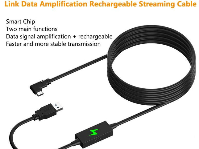 5M Usb To Type C Cable For Meta Quest Pro Vr Headset-1922443389412970497