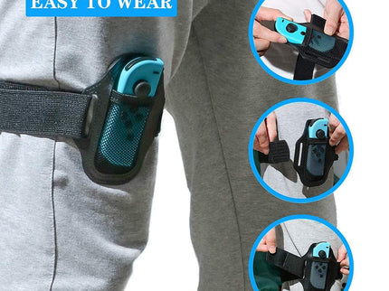 Flexible Joycon Leg Strap With Adjustable Band-1915197057791037444