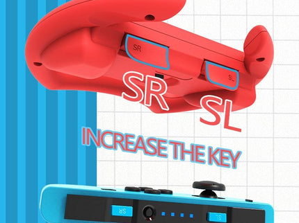 Red Nintendo Switch Steering Wheel For Gamepad-1915196888005611523