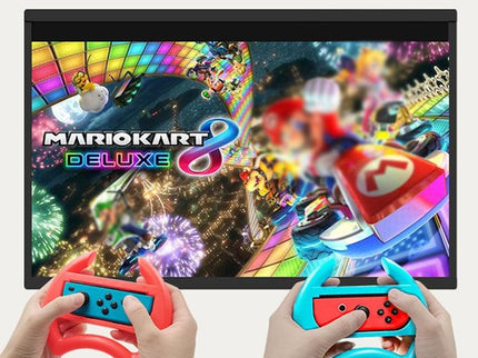 Red Nintendo Switch Steering Wheel For Gamepad-1915196888005611525