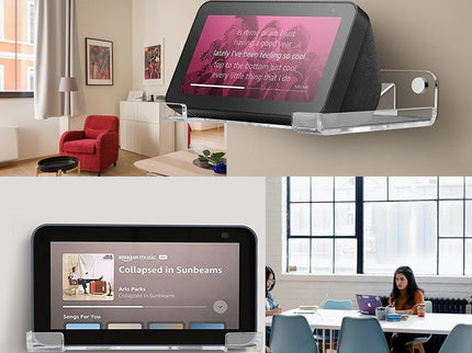 Wall Mount Audio Organizer For Amazon Echo Show 5 - 5.5-Inch Transparent-1915196870796382213