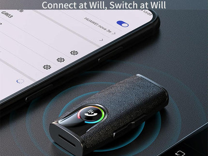 Wireless Car Bluetooth Audio Receiver 5.1 Converter - Black-1915196867336081411