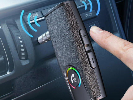 Wireless Car Bluetooth Audio Receiver 5.1 Converter - Black-1915196867336081413