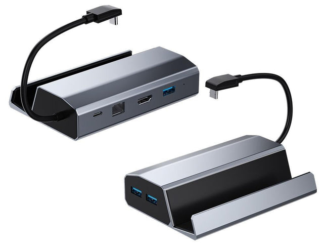 6-In-1 Steam Deck Expansion Dock With 4K Hdmi Output-1915198259371053057