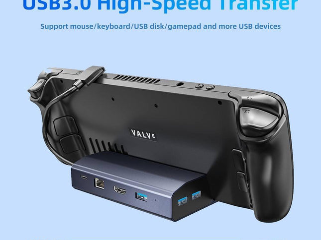 6-In-1 Steam Deck Expansion Dock With 4K Hdmi Output-1915198259371053058
