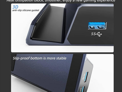 6-In-1 Steam Deck Expansion Dock With 4K Hdmi Output-1915198259371053059