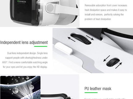 Wireless 3D Vr Headset - Vrshinecon G04Bs-1915198325439729668