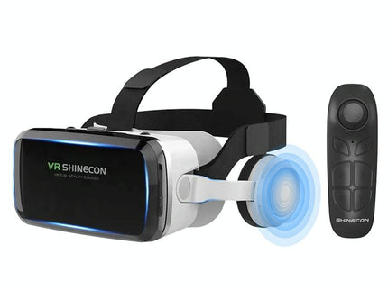 Wireless 3D Vr Headset With Bluetooth - Compact-1915197987122974729
