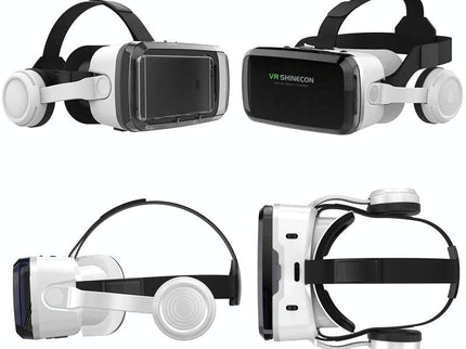 Wireless 3D Vr Headset With Bluetooth - Compact-1915197987122974722