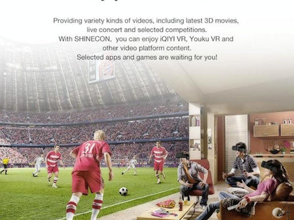 Wireless 3D Vr Headset With Bluetooth - Compact-1915197987122974728