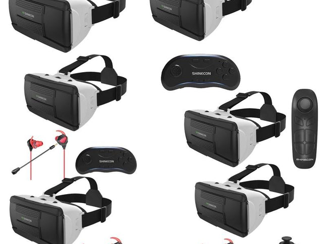 Phone Vr Headset - 3D Virtual Reality-1915198355722604545