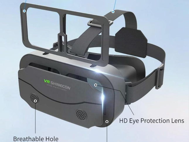 Mobile Vr Glasses - 3D Virtual Reality-1915196819772674050