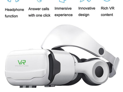 Wireless 3D Vr Gaming Headset With Bluetooth-1922443396065136643