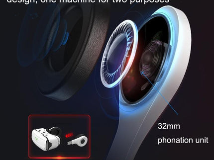 Wireless 3D Vr Gaming Headset With Bluetooth-1922443396065136646