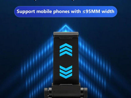 Wireless Bluetooth Game Handle For Android / Ios Phones With Holder - Blue / Black-1915196892803895300