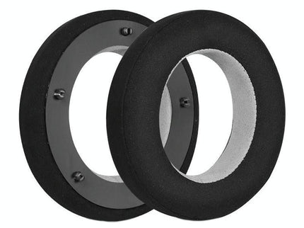 Breathable Leather Headset Cover For Focal Clear Mg Pro - Black / Gray 2 Pack-1915198099576459270