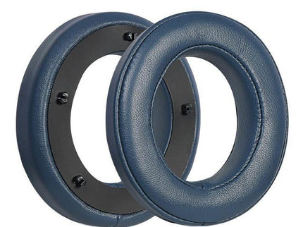 Breathable Leather Headset Cover For Focal Clear Mg Pro - Dark Blue 2 Pack-1915197613678923782