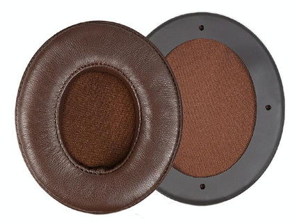 Soft And Breathable Brown Lambskin Headset Covers For Edifier W855Bt - 2 Pack-1915197808252686342