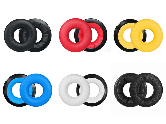 White Headset Sponge Cover For Sennheiser Hd25 Series - 1 Pair-1922443442995204097